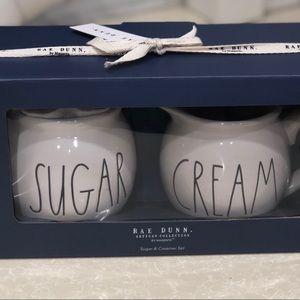 Rae Dunn Sugar and Cream Set
